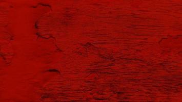 tinta descascada vermelha de textura de prancha de madeira foto