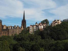 vista da cidade de edimburgo foto