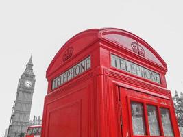 cabina telefônica de londres foto