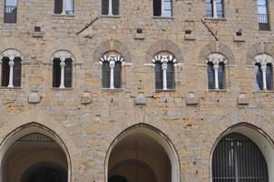 Piazza dei Priori em Volterra foto