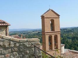 cetona, siena, itália foto