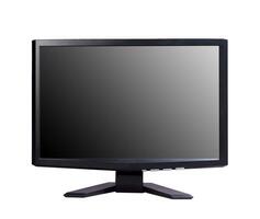 moderno monitor lcd de tv widescreen