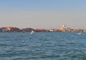 vista da cidade de veneza venezia na itália foto