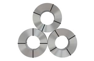 ilustração 3d de cilindros de alumínio de aço industrial foto