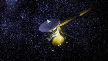 satélite cassini está se aproximando de saturno foto