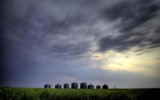 nuvens de tempestade Canadá foto