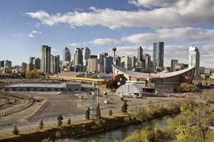 horizonte de calgary alberta canadá foto