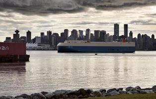 horizonte de Vancouver Canadá foto