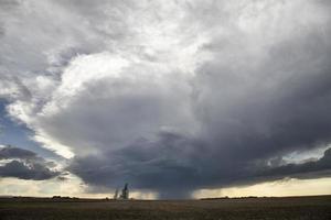 pradaria nuvens de tempestade Canadá foto