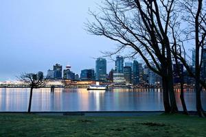 horizonte de Vancouver Canadá foto