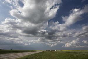 nuvens de tempestade Canadá foto