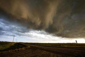 nuvens de tempestade Canadá foto