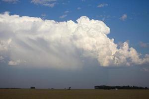 nuvens de tempestade Canadá foto