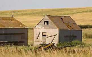 celeiro da pradaria saskatchewan foto