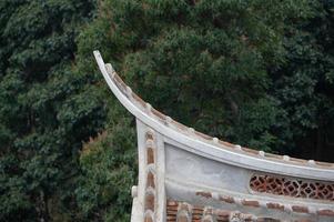 beirais e cantos da arquitetura tradicional chinesa foto