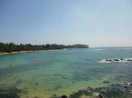 lagoa mirissa no sri lanka foto