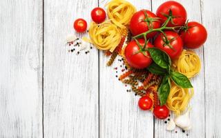 ingredientes alimentares italianos foto