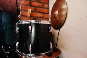 bateria e baquetas foto