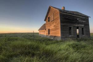 fazenda abandonada saskatchewan canadá foto