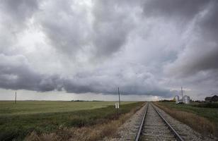 nuvens de tempestade Canadá foto