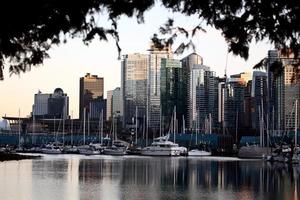 horizonte de Vancouver Canadá foto