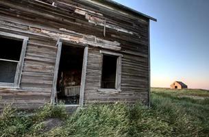 fazenda abandonada saskatchewan canadá foto