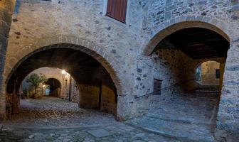 camerata cornello antiga vila medieval na itália foto