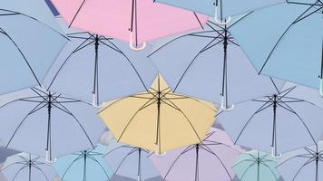 imagem de fundo, colorida de guarda-chuva e céu foto