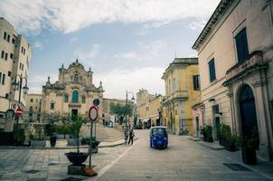 matera centro histórico da cidade antiga sassi foto