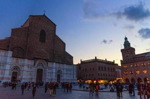 basílica di san petronio igreja e palazzo d'accursio comunale foto