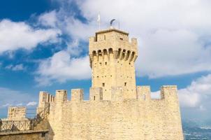 república san marino segunda torre la cesta segunda torre da fortaleza foto