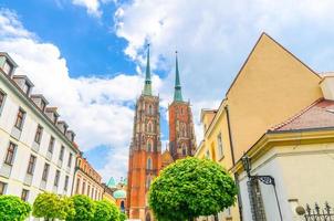 wroclaw centro histórico da cidade foto