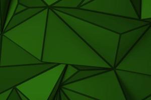 padrão de listras de forma simples minimalista de geometria verde escura abstrata com textura poligonal de tecido realista em verde escuro. foto