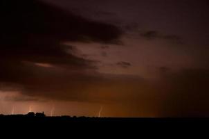 quatro flashes durante tempestades foto