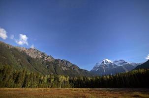 monte robson na bela colúmbia britânica foto