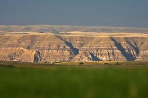 grande vale lamacento de saskatchewan foto