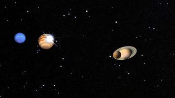 astronomia, espaço, universo infinito e planetas foto