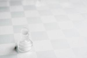 figura de xadrez peças de xadrez símbolo de competição foto