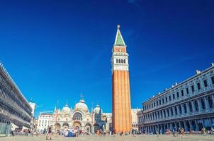 veneza, itália, 13 de setembro de 2019 piazza san marco st mark's square foto