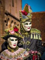 carnaval veneziano em rosheim, alsácia, frança. foto