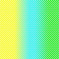 gradiente de fundo de papel de parede com verde azul amarelo e pontilhado foto