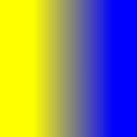 gradiente de fundo de papel de parede com cor amarela e azul foto