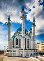 a mesquita kul sharif é uma das maiores mesquitas da rússia. foto