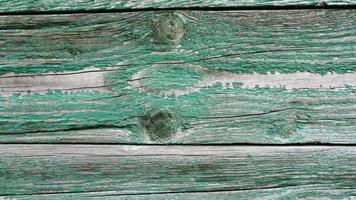 textura de placa de madeira velha para papel de parede ou plano de fundo. fundo de árvore com espaço de cópia de texto. placa com tinta verde velha foto