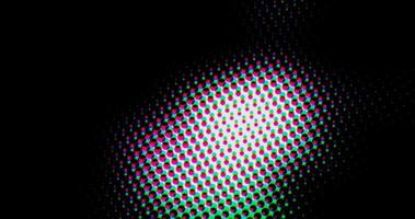 pontos abstratos grade de meio-tom onda futurista padrão torcido com textura de geometria de minimalismo de círculo. foto