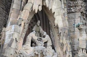 figuras na cúpula em barcelona foto