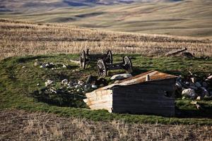 herdade abandonada em saskatchewan foto