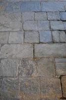 pavimento de piso de pedra útil como pano de fundo foto