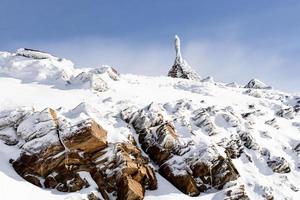 santuário da virgem de las nieves na serra nevada foto