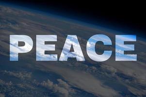 paz mundial, sem guerra. pare a Guerra. Ucrânia e Rússia foto